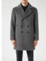 2014 autumn winter fashion double-breasted coat for men
